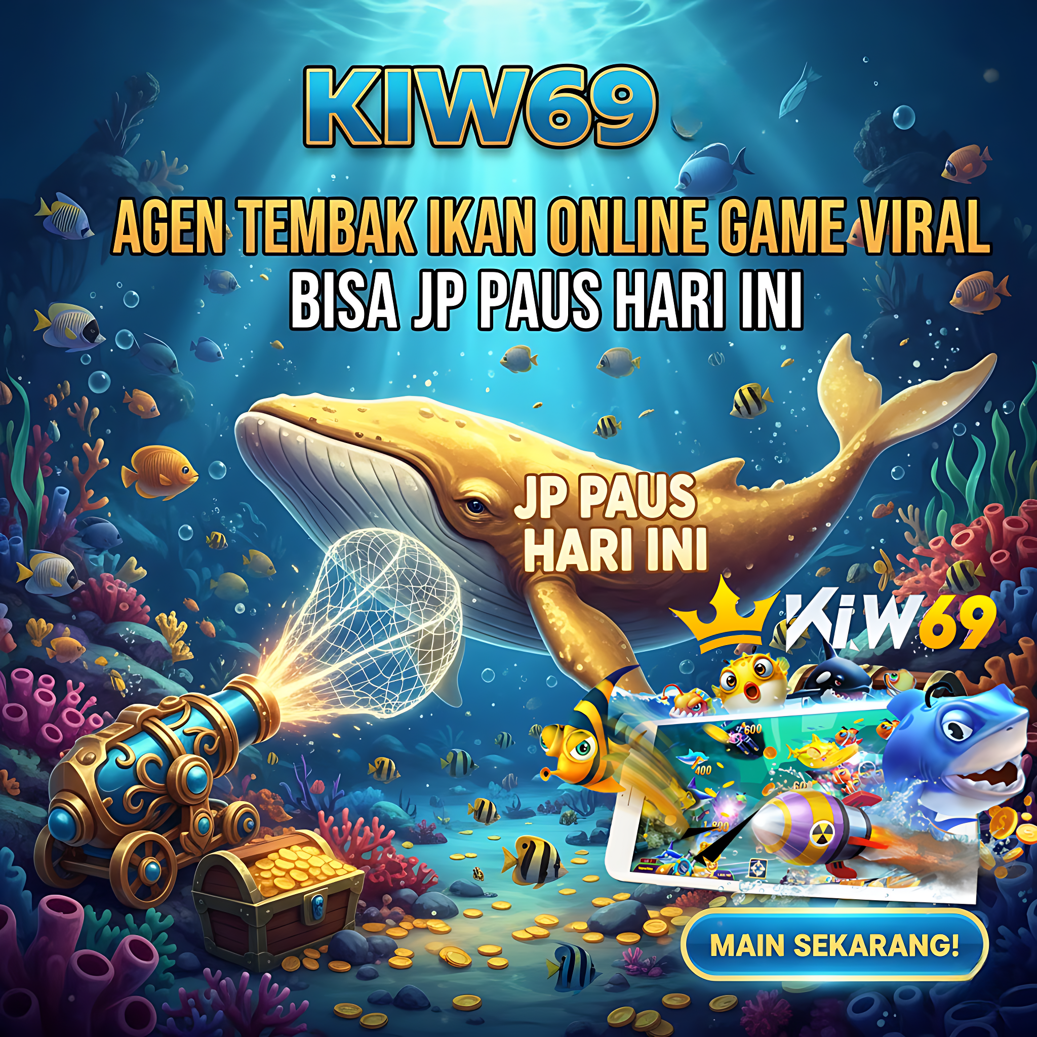 KIW69 | Situs Tembak Ikan Online Game Viral Jackpot Terbesar 2026 image 1